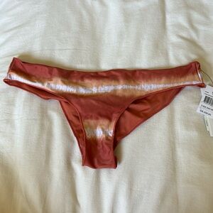 Rip Curl Light Rust Classic Surf Cheeky Bikini Bottoms SIZE: Medium